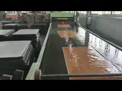 PVC floor production