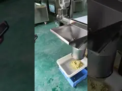 нержавеющая сталь шлифовального станка затира чеснока имбиря 200kg/h video