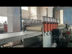 Строя линия пластмасса штранг-прессования комбинированного рисунка шаблона полиэтилена PP video