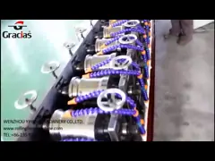 дверная рама шторки 30m/Min формируя машину полноавтоматическую video