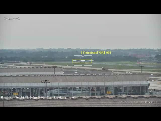 Network Ptz Camera special to Track Drone or Plane, Auto Tracking 1km At Least