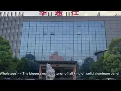 SGS 1.5MM 2.0MM PVDF покрыл алюминиевые листы для строя фасада video