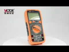 Истинный амперметр вольтметра DC AC измерения сопротивления цифрового вольтамперомметра тестера RMS video