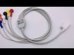 Соединитель кабеля 1.1m Holter руководства провидца 7 рекордера здравоохранения Ge щелчковый video