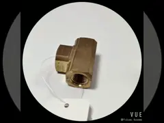 1/4NPT* 1/4NP* 1/4NPT Female Brass Hose Tee Fittings Lead Free