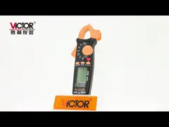 Ряд МИНИ истинных отсчетов тестера 6000 струбцины цифров вольтамперомметра RMS автоматический video