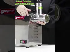 Коммерчески Stuffer 220RPM сосиски машины 1100W мясорубки электрический video
