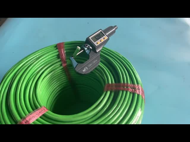 Type K Extension PVC Insulated Thermocouple Cable With FEP Jacket video