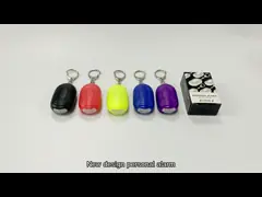 Цепь высокого сигнала тревоги децибела личного ядрового ключевая дважды щелкает на кнопке света video