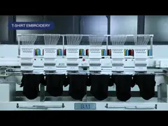 Покройте 6 игл главной столешницы машины 1000rpm вышивки Multi video