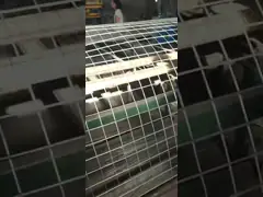 Ячеистая сеть провода ISO9001 SS304 3mm стальная сплетенная video