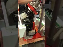 Филировальная машина 80mm портативное автоматическое 60degree металла плиты собственной личности работая video