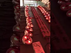 Фонтан сада большой 100В ИП68 привел света video