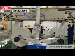 Double Cup Paper Coating PE/PBS/PLA Extrusion Laminating Machine