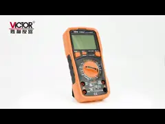 20MHz 20mF Manual Ranging Digital Multimeter Victor Vc9804a+