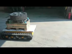 Loading 200kg Crawler Track Undercarriage With 48V 1.5KW Electric Motor