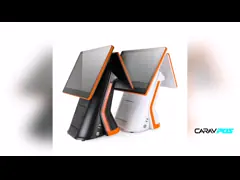 Система Pos ресторана 15,6 дюймов с принтером 58mm и дисплей клиента VFD video