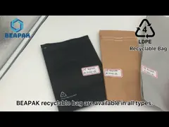 дружественное к Эко 100% Recyclable стоит вверх мешок горячих продаж сумки recyclable video