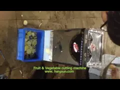 Коммерчески Slicer лимона машины 400kg/H Slicer плода автоматический video