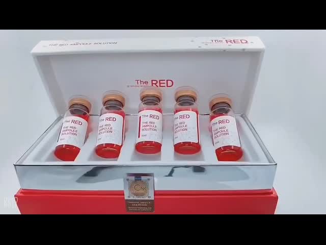 The Red Fat Dissolving Serum Lipolytic Solution 10ml Each Vial