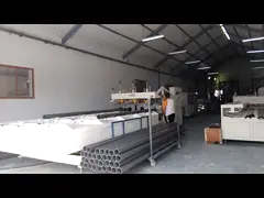Ligne de production avancée de tuyaux en PVC avec moteur de 55 kW et onduleur de fréquence ABB