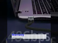 Напряжение PVC соединителей ABS кабеля ТВ 4K Displayport ПК DP1.2 21.6Gbps video