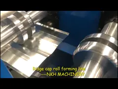 Прочный крен крышки Риджа крыши металла формируя крышку машины/бутылки делая машину video