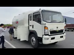 Автоцистерна газа Sinotruk HOWO 4x2 15m3 12m3 LPG Bobtail video