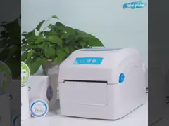 Принтер ярлыка штрихкода OEM принтер Билл авиалинии 8 дюймов широкий термальный бумажный срочный video