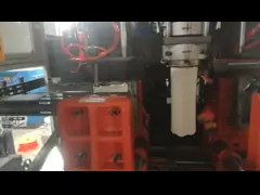 ABS 220v пластиковое Джерри может делающ машину с жидкостной ровной линией video