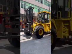 Тип нагрузка коробки рамки 20T с грузоподъемника дороги для пересеченной местности video