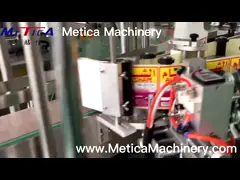 Labeller стикера машины запечатывания ярлыка бутылки доказательства трамбовки слипчивый video