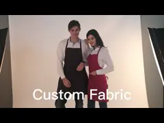 Барбекю шеф-повара оптового изготовленного на заказ логотипа водоустойчивое варя очищая рисберму кухни ресторана кафа рисбермы video