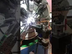 Пружина кручения расширения CNC 12 осей Camless разносторонняя формируя роторную гибочную машину провода video