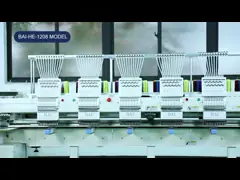 Multi машина вышивки шляпы машины 400mm вышивки иглы D56 коммерчески video