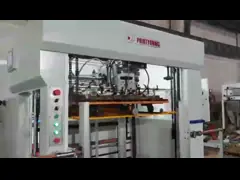Automatic Flatbed Paper Die Cutting Machine 1550mm Pre Stacking video