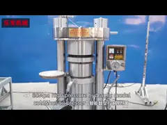 Диаметр торта масла машины 270мм прессы гидравлического масла высокой эффективности сплава для сезама video