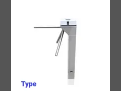 Турникеты треноги откидной рукоятки отпечатка пальцев РФИД стальные для аварийной цели video