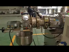 Transducer Granulator Machine Double Screw For Plastic