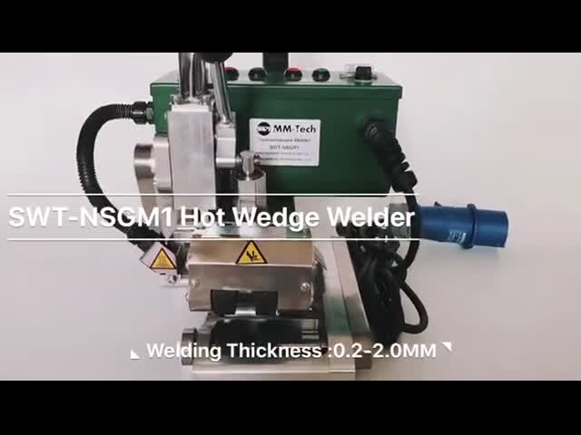 Automatic Climbing PP PE PVC Geomembrane Hot Wedge Welding Machine CE ISO