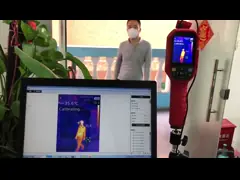 Одобренный Управлением по санитарному надзору за качеством пищевых продуктов и медикаментов датчик системы UFPA радиотелеграфа Handheld ультракрасный отображая video