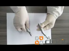 1:1 головы CA против снадарт Международной организации стандартизации Conneciton Наконечники голубого кольца угла низкоскоростной video