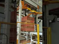 0.2 KWH Automatic Stretch Hooding Machine Vertical 60 Pallets Per Hour