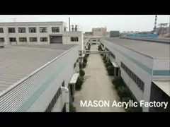 Прозрачное пламя плексигласа - retardant акриловый лист для строительного материала video