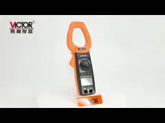 3999 напряжение тока AC автоматического ряда 2000A вольтамперомметра струбцины цифров отсчетов более большое настоящее video