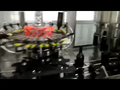 3 в 1 роторной машине завалки бутылки вина 5.6Kw 8000BPH video