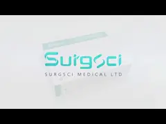 10mm Disposable Endoscope Trocar Kit Visible Optical Trocar Set video