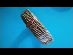 0.5mm*2 тип провод расширения термопары n с изоляцией FEP video