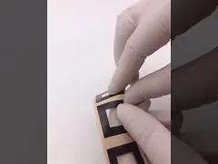 Черный материал набивкой графита мобильного телефона с прочностью на растяжение 715пси video