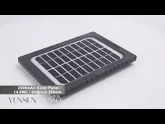 кабель USB панели солнечных батарей камеры следа 7.4v 2000mAh с переходником AC video